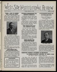 West Side Institutional Review Vol. IV No. 28