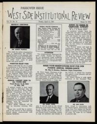 West Side Institutional Review Vol. IV No. 31