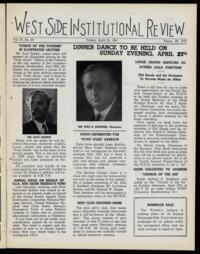 West Side Institutional Review Vol. IV No. 33