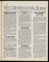West Side Institutional Review Vol. IV No. 34