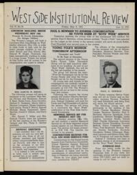 West Side Institutional Review Vol. IV No. 35