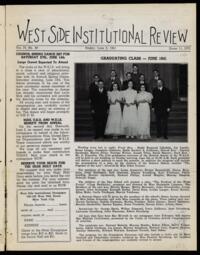 West Side Institutional Review Vol. IV No. 39