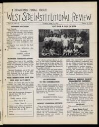 West Side Institutional Review Vol. IV No. 40