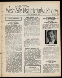 West Side Institutional Review Vol. VI No. 03
