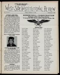 West Side Institutional Review Vol. VI No. 06