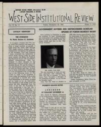 West Side Institutional Review Vol. VI No. 11