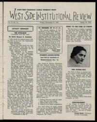 West Side Institutional Review Vol. VI No. 12