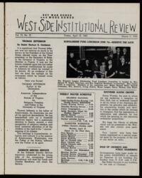 West Side Institutional Review Vol. VI No. 32