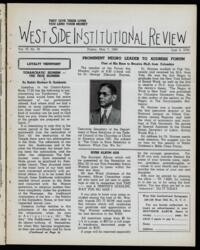 West Side Institutional Review Vol. VI No. 35
