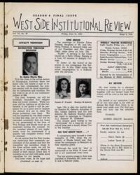 West Side Institutional Review Vol. VI No. 40