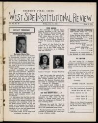 West Side Institutional Review Vol. VI No. 40