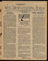 West Side Institutional Review Vol. VIII No. 02