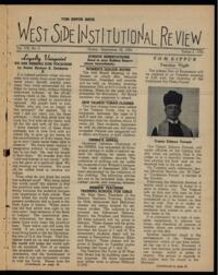West Side Institutional Review Vol. VIII No. 03