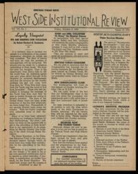 West Side Institutional Review Vol. VIII No. 05