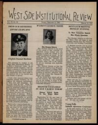 West Side Institutional Review Vol. VIII No. 22
