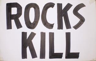 Rocks kill