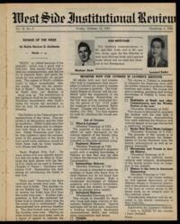 West Side Institutional Review Vol. IX No. 06
