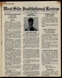 West Side Institutional Review Vol. X No. 04