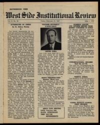 West Side Institutional Review Vol. X No. 24