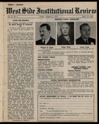 West Side Institutional Review Vol. XI No. 04