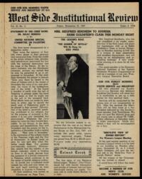 West Side Institutional Review Vol. XI No. 11