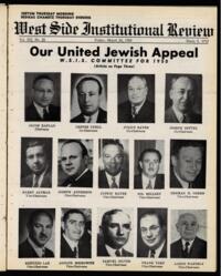 West Side Institutional Review Vol. XIII No. 29