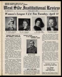 West Side Institutional Review Vol. XIII No. 31