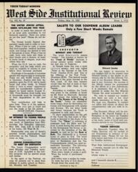 West Side Institutional Review Vol. XIII No. 37