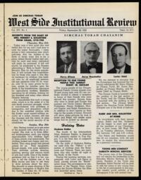 West Side Institutional Review Vol. XIV No. 04
