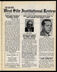 West Side Institutional Review Vol. XIV No. 06