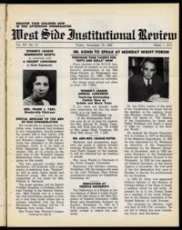 West Side Institutional Review Vol. XIV No. 10