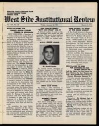 West Side Institutional Review Vol. XIV No. 19