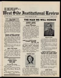 West Side Institutional Review Vol. XIV No. 24