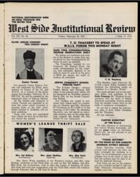 West Side Institutional Review Vol. XIV No. 25