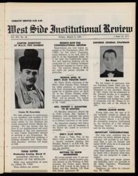 West Side Institutional Review Vol. XIV No. 26