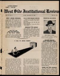 West Side Institutional Review Vol. XV No. 02