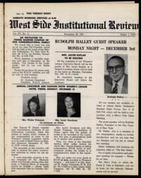 West Side Institutional Review Vol. XV No. 12