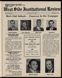 West Side Institutional Review Vol. XV No. 23