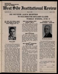 West Side Institutional Review Vol. XV No. 34