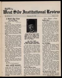 West Side Institutional Review Vol. XVI No. 03