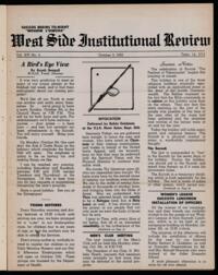 West Side Institutional Review Vol. XVI No. 04