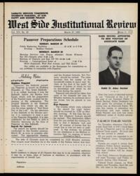 West Side Institutional Review Vol. XVI No. 29
