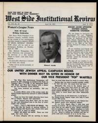 West Side Institutional Review Vol. XVI No. 33