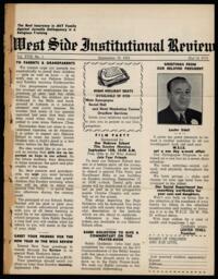 West Side Institutional Review Vol. XVIII No. 01