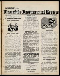 West Side Institutional Review Vol. XVIII No. 02
