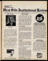 West Side Institutional Review Vol. XVIII No. 03