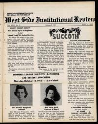 West Side Institutional Review Vol. XVIII No. 05
