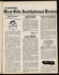 West Side Institutional Review Vol. XVIII No. 07