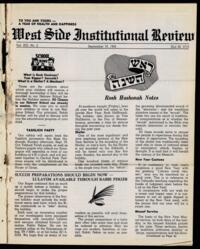 West Side Institutional Review Vol. XIX No. 02
