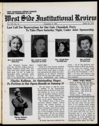West Side Institutional Review Vol. XIX No. 14